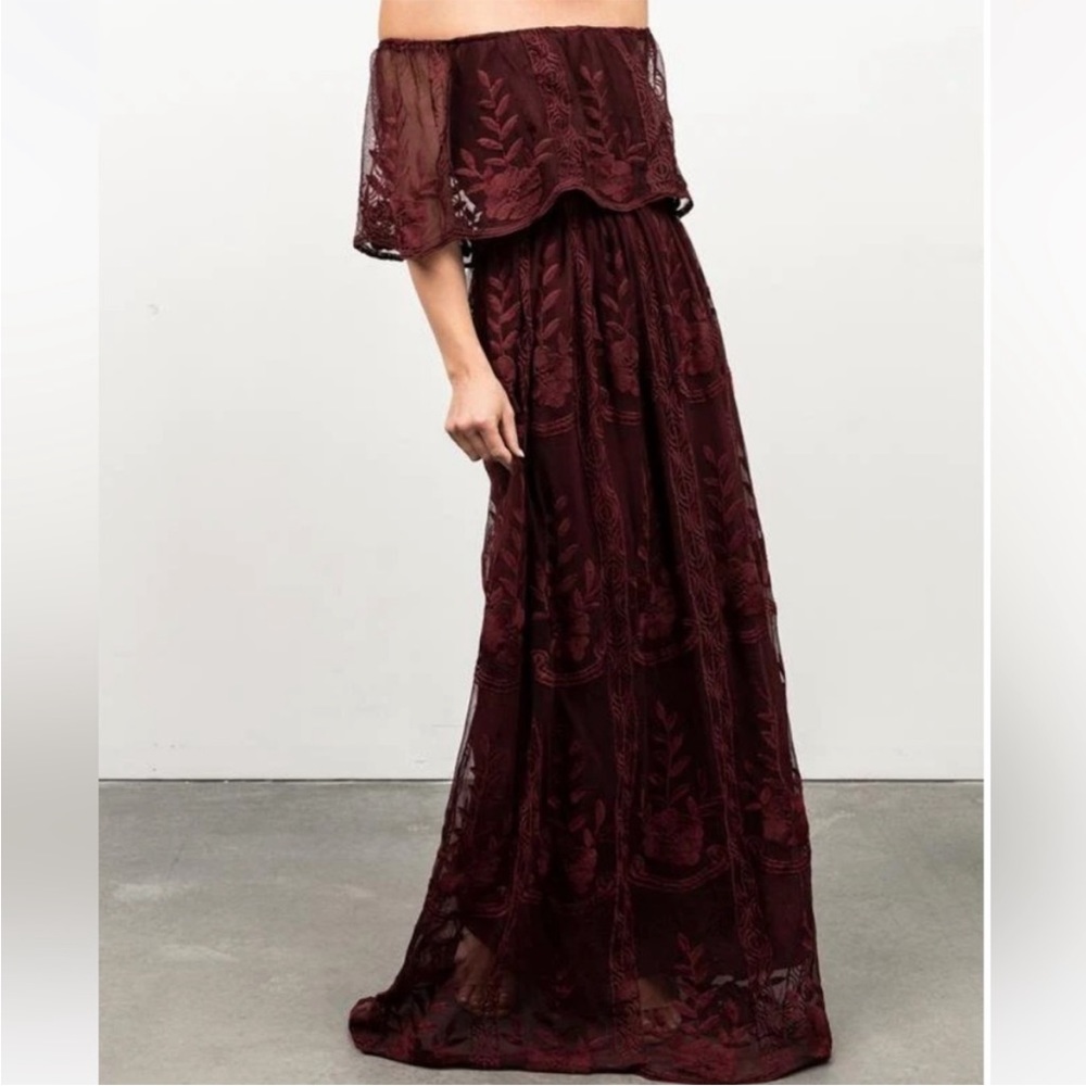 Baltic Born Leon Dress in Mulberry XXXL / 20-22